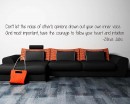 Don't Let Quotes Wall  Art Stickers